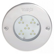 Прожектор 15 Power LED 2.0, 40 Вт, 24В DC, круг 146 мм, V4A, монох. 6000К, 5 м кабель 2x1,5 мм2, BZ