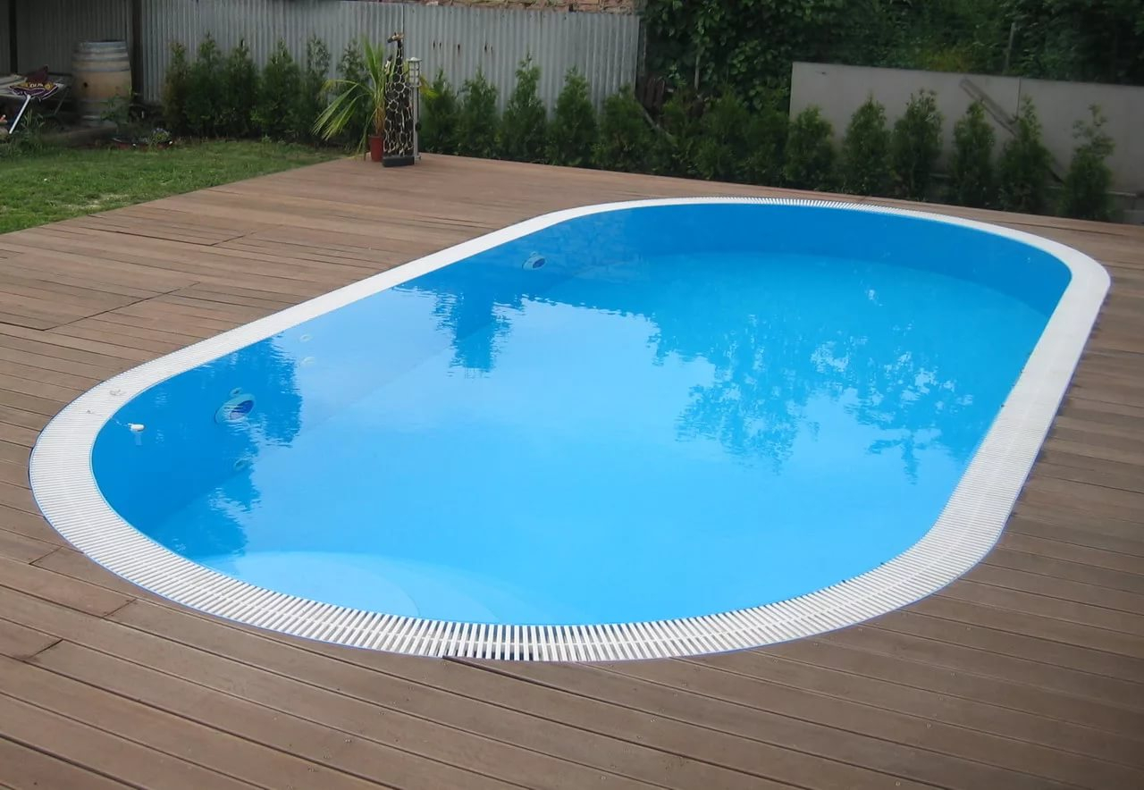 Строительство бассейна из полипропилена