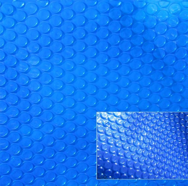 Пузырьковое плавающее покрытие Chemoform Изо-солар 5 х 50 м, 400 микрон, цвет синий (250 м²)