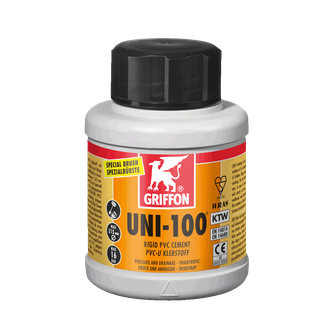 Клей для ПВХ UNI-100 0,125 л (в складной коробке) GRIFFON