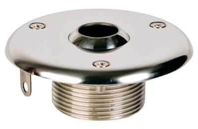 Форсунка подачи воды "Xenozone" стеновая, 1 1/2” наружная, нерж., плитка, арт. ФП.091.5