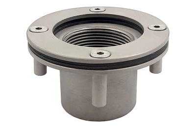 Форсунка для подключения пылесоса "Xenozone", 1 1/2” внутренний, плитка/пленка AISI-316, арт. ФП.111.2/1