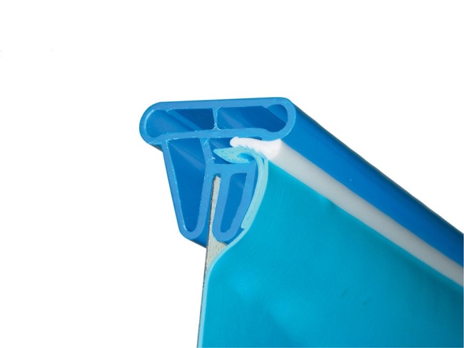 Планка верхняя для овального бассейна 800 х 400 см (12 круглых + 8 прямых сегментов) EB