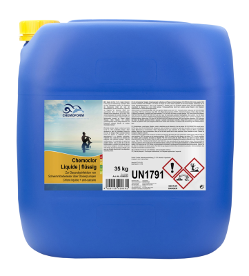 Хлор "Chemoform" Кемохлор жидкий, 35 кг