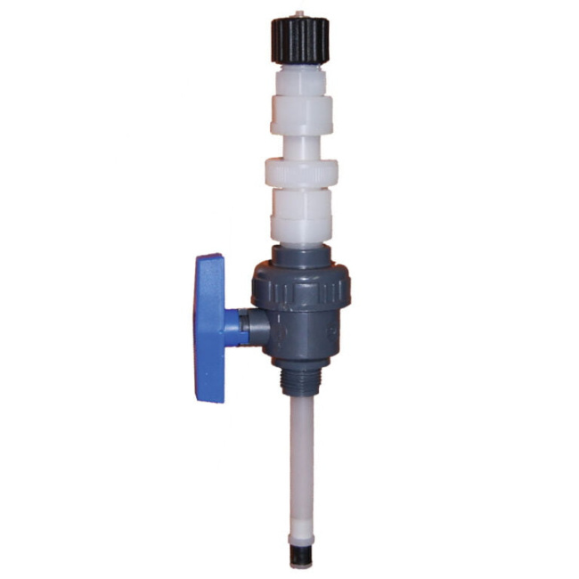 Дозирующая гарнитура LINIR-V LANCIA INIEZIONE PVDF+FP 1/2"4X6+RUB PVC