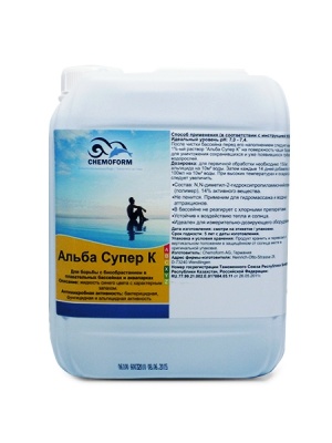 Альгицид "Chemoform Альба Супер К" 5 л ЧЗ