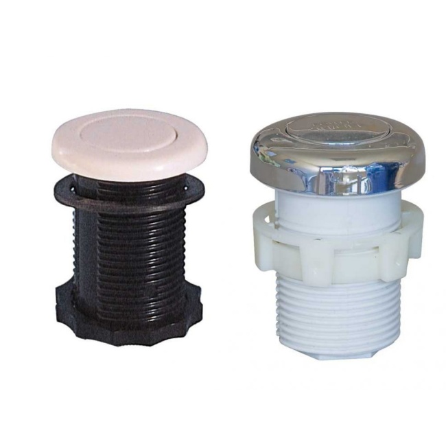 Пневмокнопка 31,5 мм, 3 мм Gemas - подсоед. воздуха, пластик, арт. 15221043