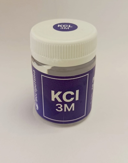 Раствор KCI 50мл, 3 моль/литр