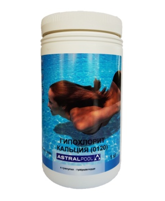 Хлор гранулированный "AstralPool" Гипохлорит кальция (0120), 1 кг