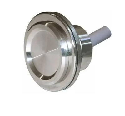 Пьезокнопка в комплекте с рамкой и гайкой для противотока Hugo Lahme Taifun, Taifun Duo – арт. 7308720