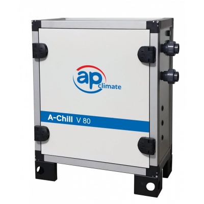 Чиллер A-Chill V80M 8 кВт к стандартным купелям до 4 куб. м, обеспечивает охлаждение до +7 °С