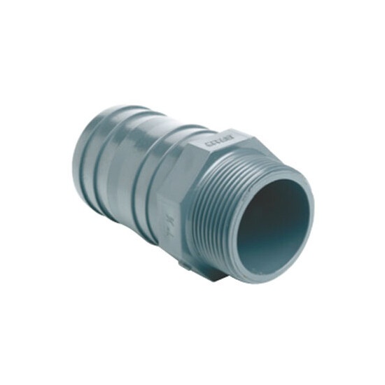 Адаптер, штуцер для шланга ПВХ "EFFAST" RERPGE c наружной резьбой, d25*3/4"