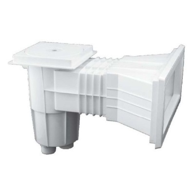 Скиммер EM0140-SV Wide лайнер, квадратная крышка, 1,5"/2", латунные вставки (88152712)