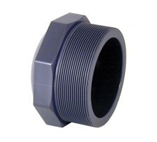 Заглушка ПВХ (нар. резьба BSP) G 1 1/4, PN10