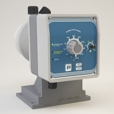 Дозирующий насос AMS PLUS 0720 PVDF