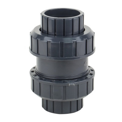 Обратный клапан шаровый ПВХ "Aquaviva" с муфтовым окончанием, d 63 mm