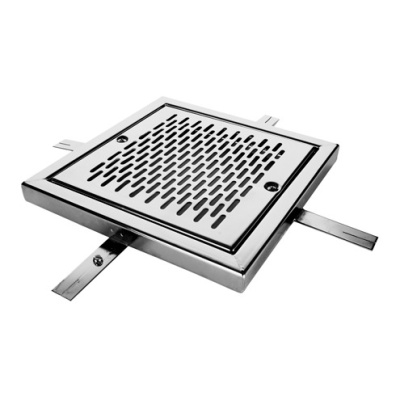 Решетка донного слива, 300х300 мм, AISI-304, для бетонных бассейнов, арт. 00285