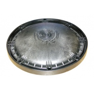 Крышка технологического отверстия Senator, de Luxe, черный нейлон, крышка d=290 мм, арт. 0907-004-00