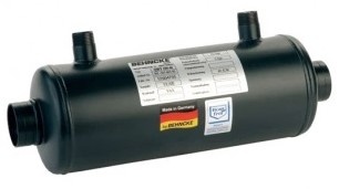 Теплообменник Behncke QWT 100-70 DPT, 70 кВт (соединения 1 ½" - 1")