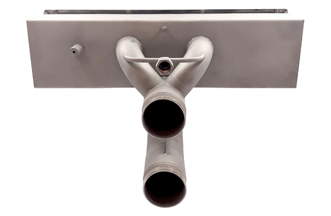 Узкий противоток 75 м3/ч с двумя соплами с пьезокнопкой AISI-316, арт. ПТУ.75.1/1