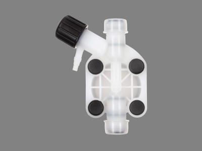 Головка насоса в сборе для GCO 00100 PVDF