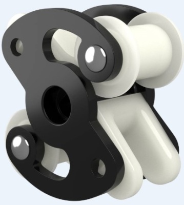 Крестовина SPRL с роликами ACON (универсальная)