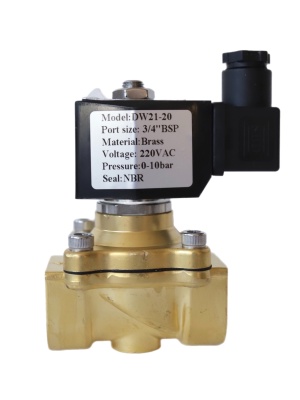 Клапан электромагнитный (соленоидный) 3/4"