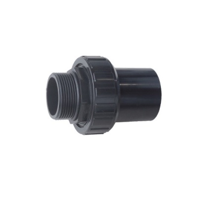 Муфта разборная с наружной резьбой и резиновым уплотнением ф 50х1-1/2" (распаковщик)