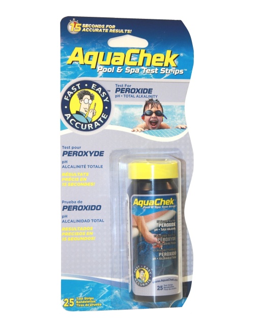 Тест-полоски 3 в 1 "AquaChek" Peroxide/pH/Total Alkalinity