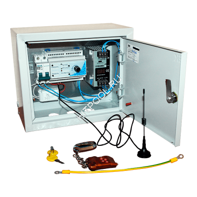 Блок управления сматывающим устройством с пультом управления ДУ