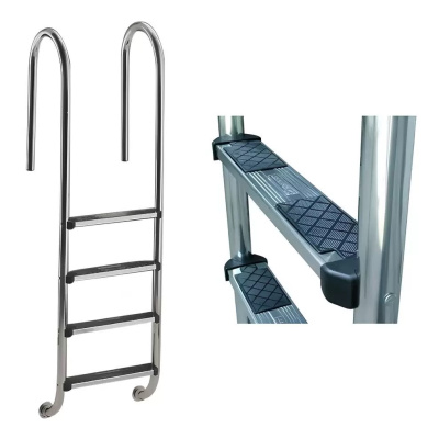 Лестница "MIX" с 5 ступ. "LUXE", AISI-316