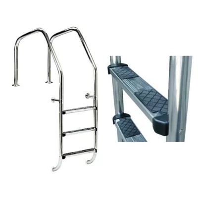 Лестница "Overflow 1000", 5 ступеней Luxe (одна двойная), AISI-316, арт. 07517