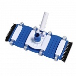 Ручной пылесос, насадка (щетка) вакуумная для шланга, крепление зажим, длина 350 мм, арт. 40018