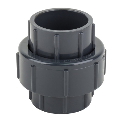 Муфта разборная ПВХ "Aquaviva" с уплотнением из EPDM ф 63 мм