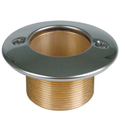 Форсунка донного пылесоса 2" н.р., длина 40 мм, для бет. басс. бронза/нерж.сталь