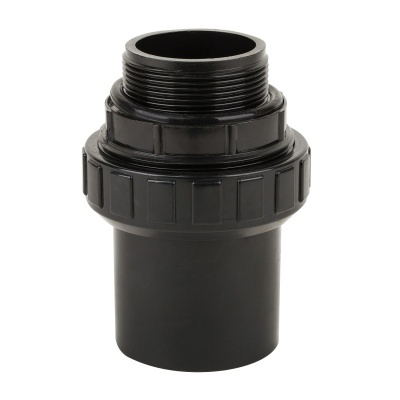 Муфта разборная Aquaviva с наружной резьбой и резиновым уплотнением ф 63x2" (распаковщик)