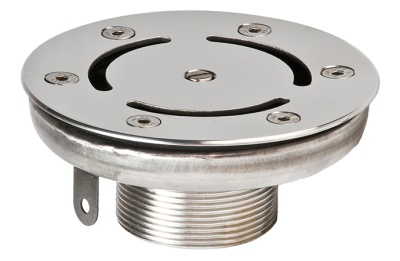 Форсунка донная регулируемая ф 120, AISI 304