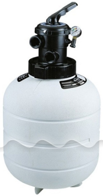 Фильтр пластиковый "Idrania" SKY ф 500, 9 м3/ч, с верхним вентилем 1 1/2"