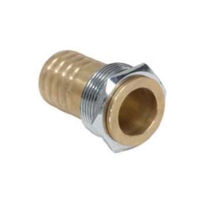 Втулка соединительная, диаметр 2", латунь, для бетонных бассейнов, арт. 01395