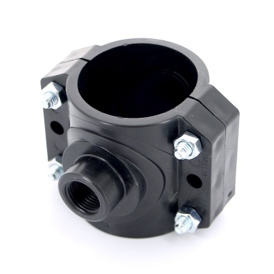 Муфта седельная ПВХ, врезка ф 63 х 1/2"