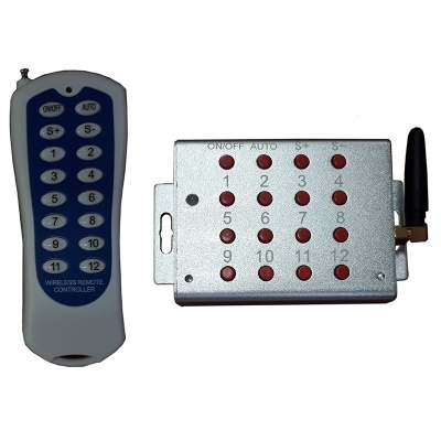 Преобразователь напряжения с дист.упр. Drv030, RGB 2 пр., 300Вт, 12В AC, пульт