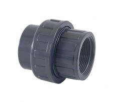Муфта разборная ПВХ, EPDM (клеевая-BP BSP) DxG 63 x 2, PN10