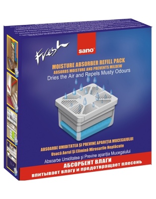 Пакет- наполнитель для поглотителя (абсорбента) влаги и запахов "Sano" запасной
