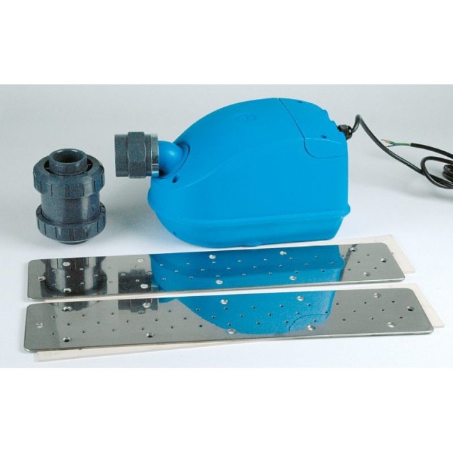 Осн. к-т аэром. air-bubble, плато 500 мм, нерж.сталь, для закл. части с 2 вых., компрессор 0,9 кВт, Hugo Lame