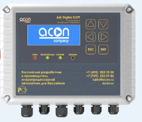 Пульт управления фильтрацией и нагревом AM Digital SOFT BT/Wi-Fi ACON