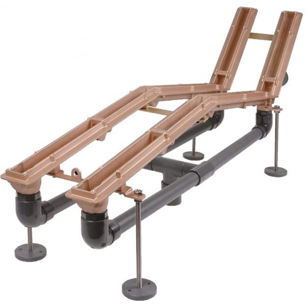 Основной к-т 1-местного аэромасс. лежака, накладка из нерж. стали, компрессор 1,1 кВт, 3~, Hugo Lame