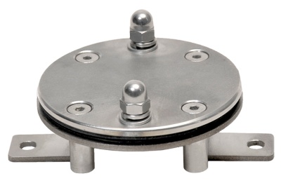 Закладная под поручень нерж. сталь AISI-304, арт. ПР.000.2