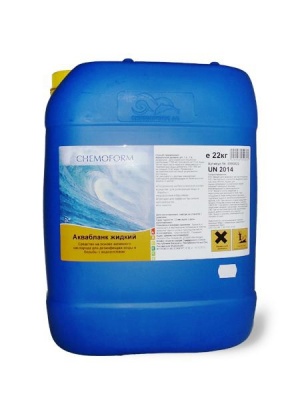 Активный кислород "Chemoform" жидкий, 22 кг
